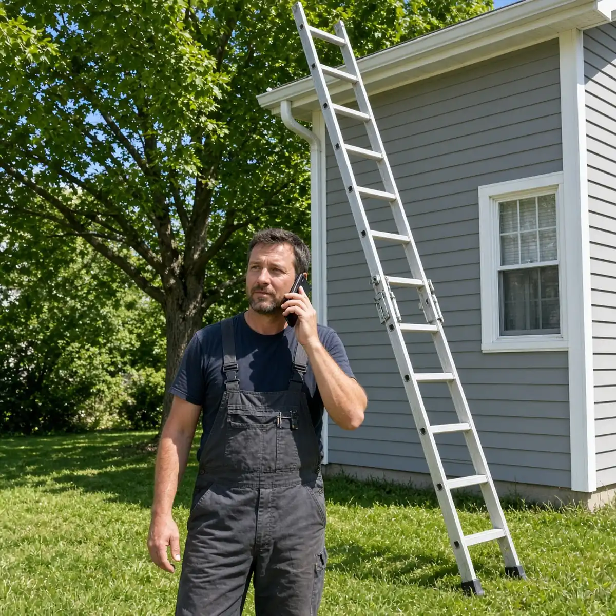 Call a local gutter installer in Plainville, CT.
